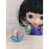 1:6 Blythe dolls. Centerpiece with real candles. N3