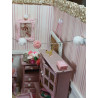 1:12 doll house. decorative pom pom garland