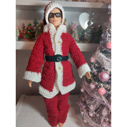 Dolls 1:6. KEN. Complete Santa Claus suit