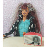 1:6 Barbie dolls. Blythe.RADIO VINTAGE