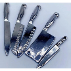 1:6 scale dolls Kitchen knife set