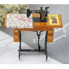 Dollhouse 1:12. Complete sewing table