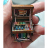 Dollhouse 1:12. Sewing box with drawer