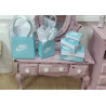 1:12 doll house. Gift boxes and bags set.  NIKE AZUL