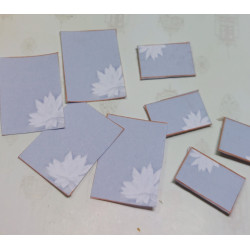 Miniatures 1:6. Paper and envelopes. LOTUS