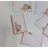 Miniatures 1:6. Paper and envelopes. SHABBY