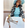 1:6 Barbie dolls. TOYS. miniature doll,