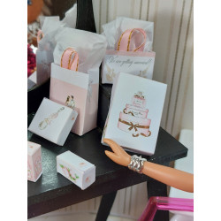 1:6 .pullip dolls. Gift boxes and bags set. WEDDING