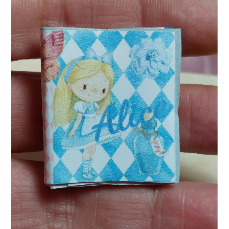 Dolls 1:6.Barbie. Custom Book. Alice BLUE PINK