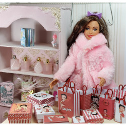 Muñecas 1:6 .Barbie. Conjunto cajas y bolsas de regalo . Betty Boop