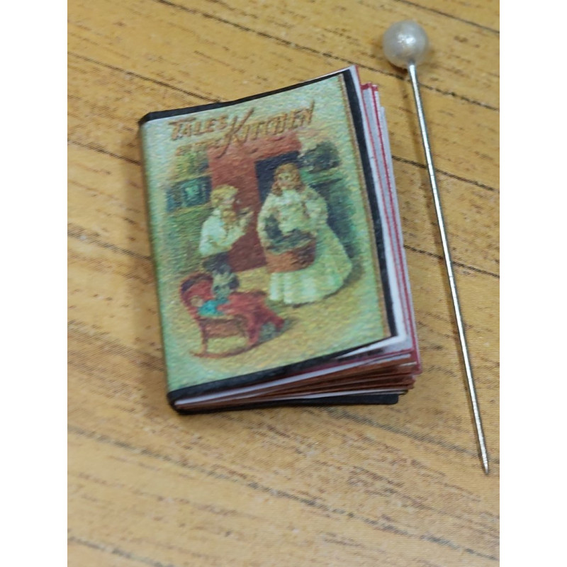 Dollhouse 1:12. Book.Tales in the kitchen. 1890