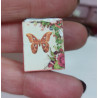 Dollhouse 1:12. Lot 4 books with BUTTERFLIES illustrations.