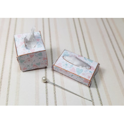 Dolls House 1:12 Sailor tissue box set.ROMANTIC