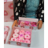 Pullip dolls etc. Set of boxes for donuts. Packages for 6 and for 4 with window