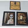 1:6 dolls. Assorted images to frame. HALLOWEEN