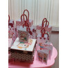 1:6 dolls. Barbie. Valentine bags and boxes set.