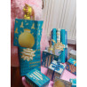 1:6 .Barbie dolls. Gift boxes set. CHRISTMAS. azul y oro