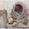 1:12 doll house. Lot 2 victorian style notebooks.