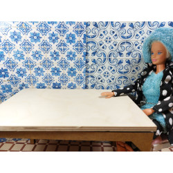 1:6 dolls. Barbie. Wallpaper or floor .4