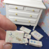 1:12 doll house. Gift boxes and bags set. SEWING