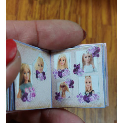 Muñecas 1:6. Álbum de fotografías de Barbie.