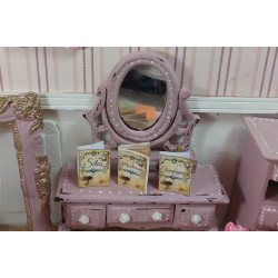 libros miniatura casas de muñecas