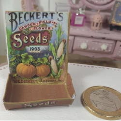 semillas miniatura para casa de muñecas