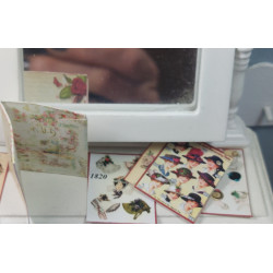 1:6 dolls. Blyth. Folder with illustrations. VICTORIAN HATS
