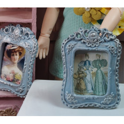1:12 doll house. Victorian painting. FASHION