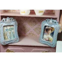 1:12 doll house. Victorian painting. FASHION