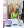 1:6 .Barbie dolls. Set of 3 gift boxes. SHABBY L