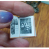 Dollhouse 1:12. BOOK, Baby pictures. 1818