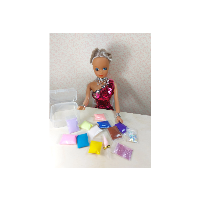 1:6 barbie dolls. TOYS Set of plasticine and fimo to mold