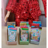 1:6 scale or Barbie or Pullip. Bjd. Easter chocolate display. It also includes the assortment of chocolates to print