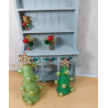 1:12 scale dolls lot 2 CHRISTMAS trees
