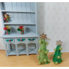 1:12 scale dolls lot 2 CHRISTMAS trees