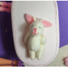 BARBIE or BLYTHE. 1:6 . stuffed rabbit