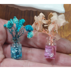 Flores en miniatura para casas de muñecas escala 1:12