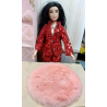 1:6 barbie dolls. Decorative rug, very soft