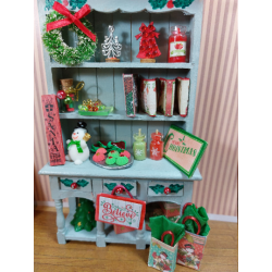 Dollhouse 1:12. Hand painted and decorated furniture