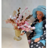 Poppy Parker. Miniatures 1:6. Arranjament floral de luxe