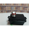 Miniatures 1:12. WITCHES. MAGIC. Skull with red glowing eyes