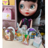Dolls 1:6. Blythe. Large assortment of baskets and boxes. EASTER