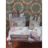 House dolls 1:12. Set boxes and bags .GIRL