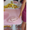 Dolls scale 1:6 Decoration. Ceramic soap dish.PINK