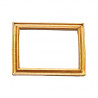 Dollhouse 1:12. Picture frame. GOLDEN