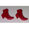 Dollhouse 1:12. Red boots.