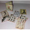 Dolls 1:6. Folder with advertising VICTORIAN SHOES.