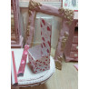 House dolls 1:12. Box with gift paper. VALENTINE'S DAY
