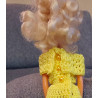 Dolls 1:6.Barbie. Handmade crochet dress.